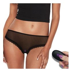 Kalhotky Pantydevil Vibrating Thong, vibrační kalhotky na dálkové ovládání JOY ACE, velikost S - M