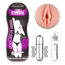 Sex In A Can Vagina - Vibrační, včetně lubrikantu