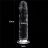 Flawless Clear, čiré dildo 18 cm