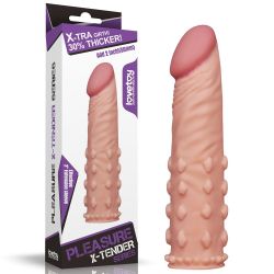 Love Toy Pleasure X-tender + 2,54 cm + 30% obvod penisu