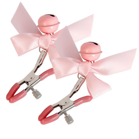 Skřipce na bradavky NOIR Pink  adjustable nipple clamps